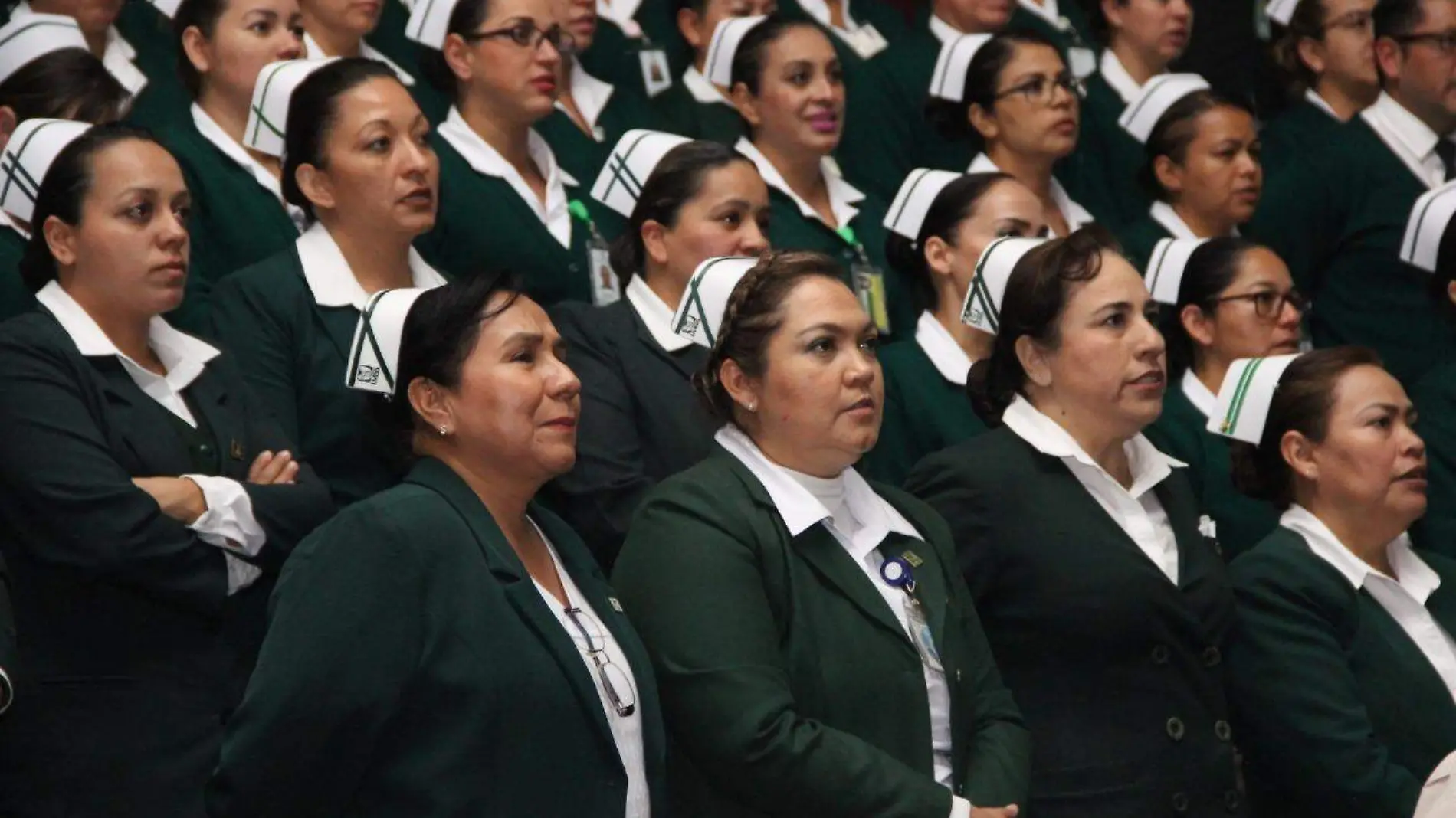 Enfermeras Fotos comunicación social IMSS